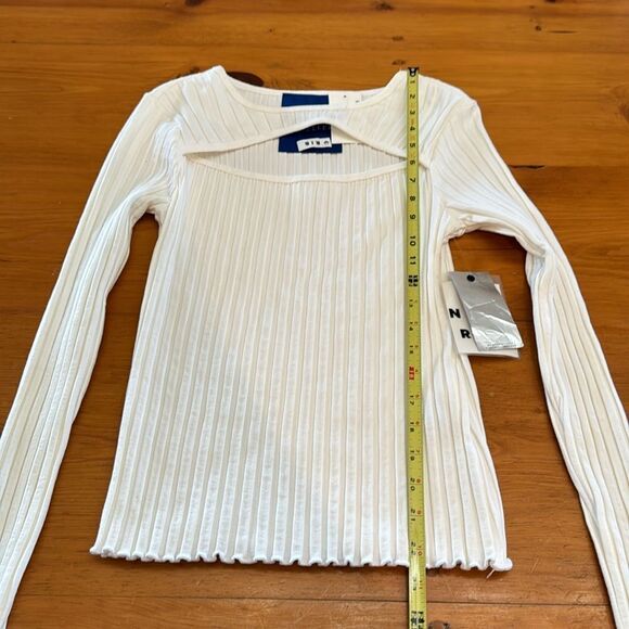 NWT Simon Miller Kai Cutout Top in Macadamia - Picture 13 of 14